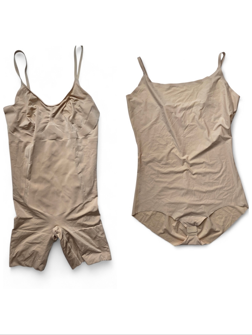 NEW Bundle Spanx Nude Encore Shapesuit Shapewear Tank Top Underlayer Suit Dress